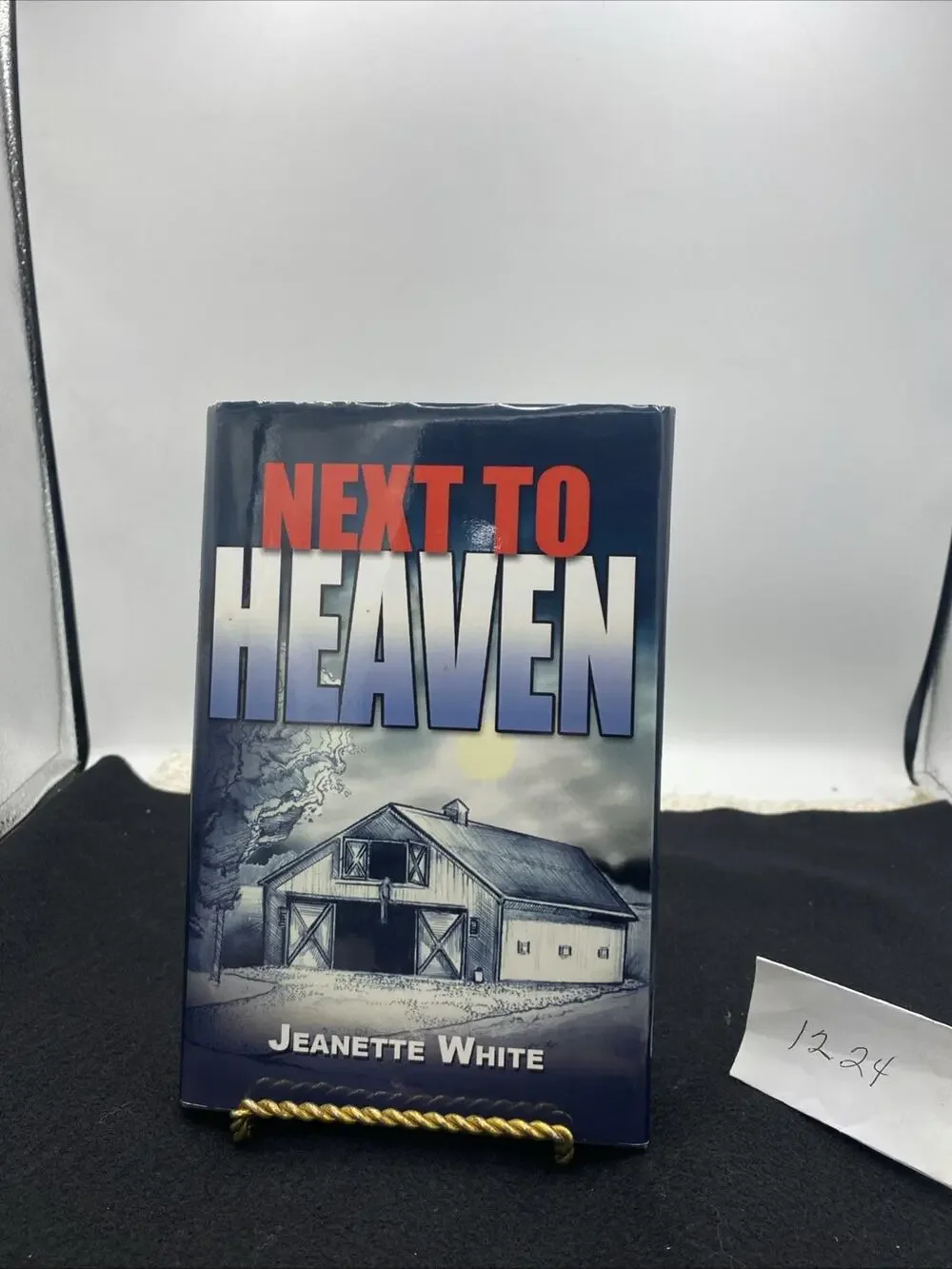 SIGNED Jeanette White NEXT TO HEAVEN-1st Edition 2006 Hardcover HC DJ Signed